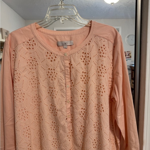 Loft cotton eyelet tunic - Picture 2 of 7